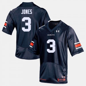Men's Auburn Tigers #3 Jonathan Jones Navy College Football Jersey 862255-480