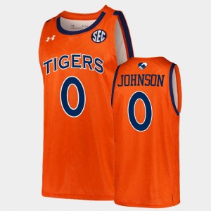 Men's Auburn Tigers #0 K.D. Johnson Orange Unite As One College Basketball Jersey 912914-272
