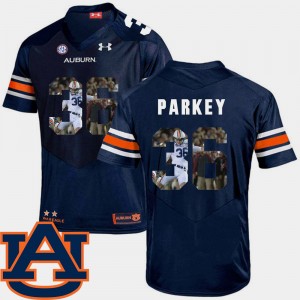 Men's Auburn Tigers #36 Cody Parkey Navy Football Pictorial Fashion Jersey 202573-718