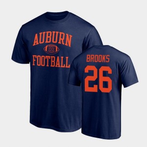 Men's Auburn Tigers #26 Dylan Brooks Navy College Football T-Shirt 698944-967