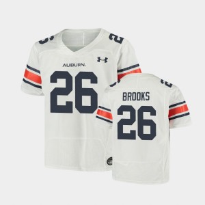 Youth Auburn Tigers #26 Dylan Brooks White Football Replica Jersey 763754-824